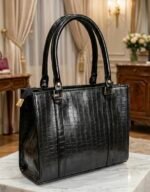 Tote Bag for Woman - PU Leather Stylish Large Office Women Handbags with Zip Closure | Structured Hand Bags for Women Stylish for Work, College & Daily - Image 3