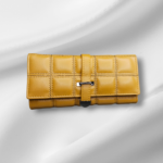 Women's Vegan Leather Tri-fold Fashion Card Coin Holder Long - Image 5