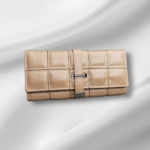 Women's Vegan Leather Tri-fold Fashion Card Coin Holder Long - Image 6